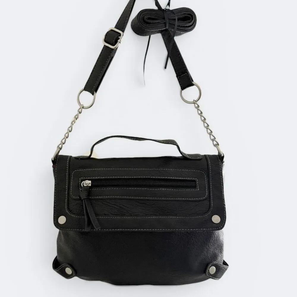Brash Vintage 90’s Black Crossbody Bag Handbag Purse